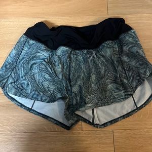 Lululemon speed up shorts tall size 10